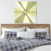 Toile Étoile métallique (Insitu(Chambre))