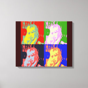 Toile Étoile pop des années 80