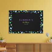 Toile ÉTOILES COLORÉES Barre Bat mitzvah Connexion (Insitu(Salon))