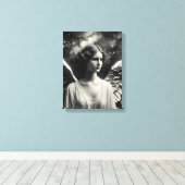 Toile Étoiles d'ange noir et blanc (Insitu (Plancher de Bois))