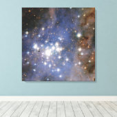 Toile Étoiles de diamant en Carina Nebula Hubble Space (Insitu (Plancher de Bois))