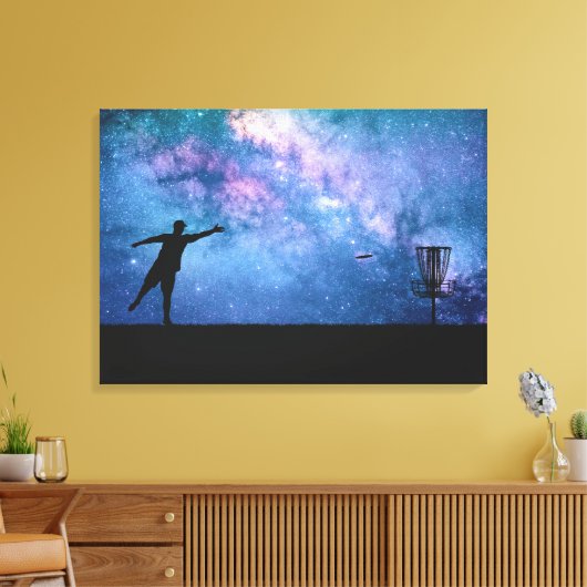 Toile Étoiles de golf sur disque (Insitu(Salon))