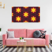 Toile Étoiles Dorées (Insitu(Salon))