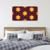 Toile Étoiles Dorées (Insitu(Chambre))
