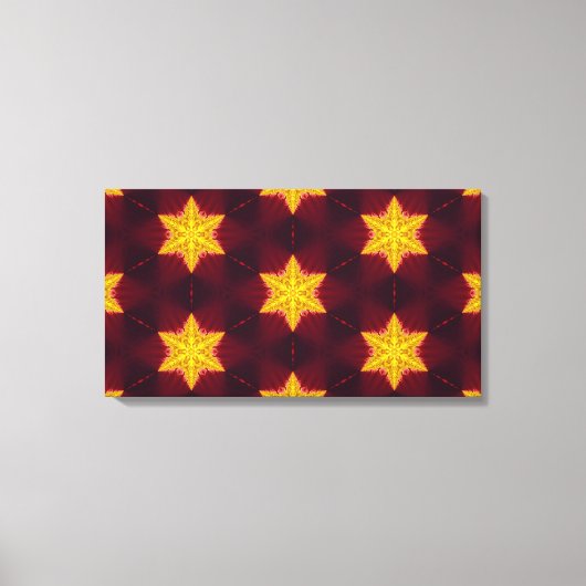 Toile Étoiles Dorées (Recto)
