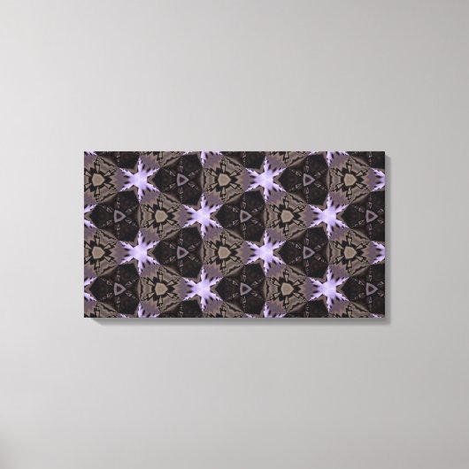 Toile étoiles violettes (Recto)