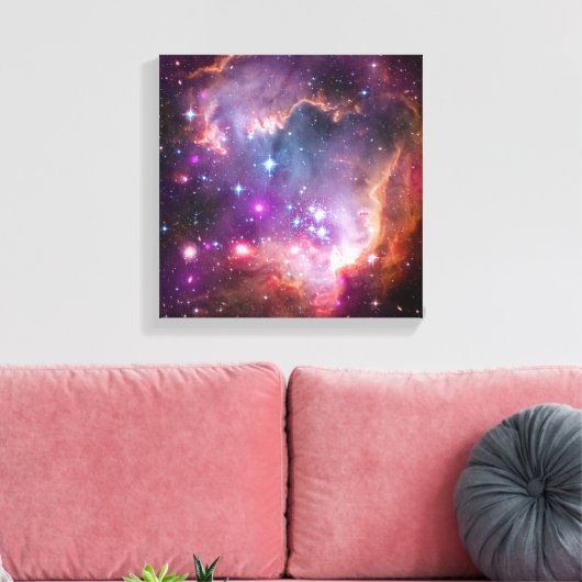 Toile Etoiles violettes Galaxy Astronomie spatiale (Insitu(Salon))