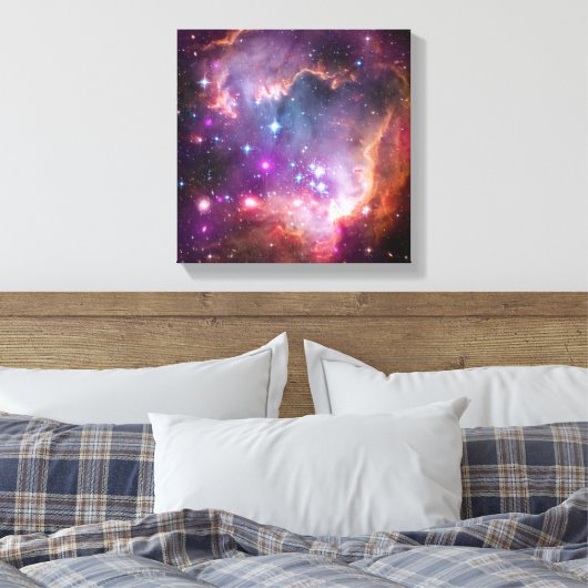 Toile Etoiles violettes Galaxy Astronomie spatiale (Insitu(Chambre))