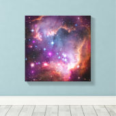 Toile Etoiles violettes Galaxy Astronomie spatiale (Insitu (Plancher de Bois))