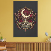 Toile Étrange après le coucher du soleil (Insitu(Salon))