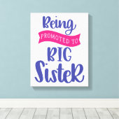 Toile Être Promu À La Grande Soeur (Insitu (Plancher de Bois))