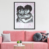 Toile Étreinte (Insitu(Salon))