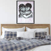 Toile Étreinte (Insitu(Chambre))