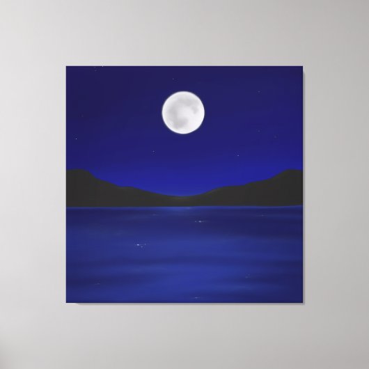 Toile Étreinte de minuit (Recto)