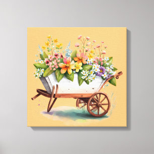 Toile Étrier De Fleurs