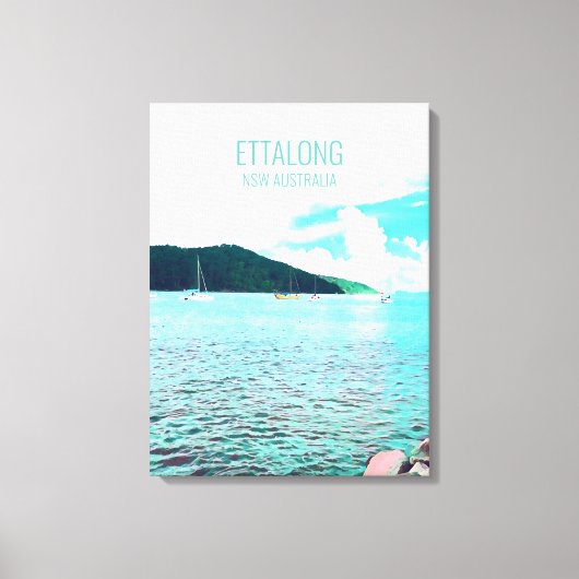 Toile Ettalong Central Coast NSW Australie (Recto)