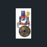 Toile Etude 14: Chronograph. The Keeper of Time.<br><div class="desc">A mystical device designed to track the subtle shifts in temporal dimensions. Combining ancient runes with sacred gemstones, the Chronograph serves as a key to the layers of reality within the "Point of Assembly" universe. 3D rendered with high precision and mystical atmosphere.</div>