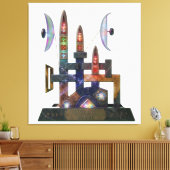 Toile Etude №16 Astral Pilot ver.1 (Insitu(Salon))