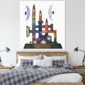 Toile Etude №16 Astral Pilot ver.1 (Insitu(Chambre))