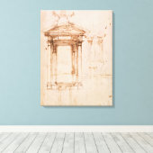 Toile Étude architecturale (Insitu (Plancher de Bois))