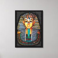 Étude d'art égyptienne Pharaon Tutankhamen