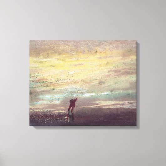 Toile Étude de la lumière du soleil (Recto)
