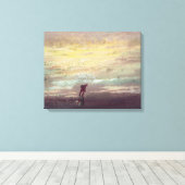 Toile Étude de la lumière du soleil (Insitu (Plancher de Bois))