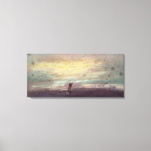 Toile Étude de lumière du soleil