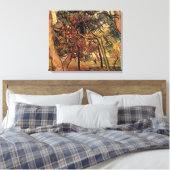 Toile Étude de pins par Vincent van Gogh (Insitu(Chambre))