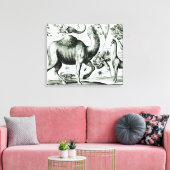 Toile Étude des animaux et des fleurs, gravés (Insitu(Salon))