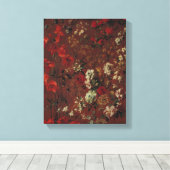 Toile Étude des fleurs, 1720 (Insitu (Plancher de Bois))