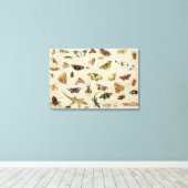 Toile Étude des insectes (Insitu (Plancher de Bois))