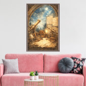 Toile Étude d'observatoire céleste (Insitu(Salon))
