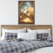 Toile Étude d'observatoire céleste (Insitu(Chambre))