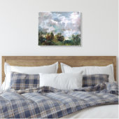 Toile Étude du ciel et des arbres (huile sur toile) (Insitu(Chambre))