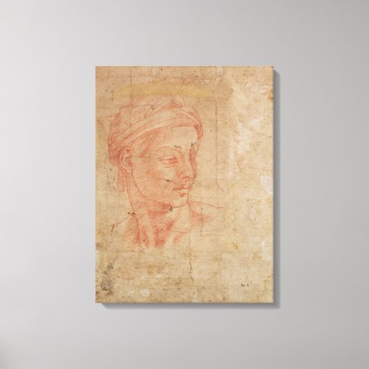 Toile Étude d'une tête (Recto)