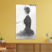 Toile Étude pour dimanche après-midi (Insitu(Salon))