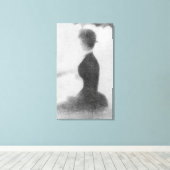 Toile Étude pour dimanche après-midi (Insitu (Plancher de Bois))