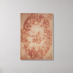 Toile Étude pour le plafond du Casa de Pilatos