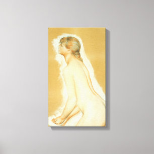 Toile Etude pour "Les Grandes Baignoires" de Pierre Reno