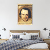 Toile Étude pour un portrait de Victor Hugo c.1836 (Insitu(Chambre))