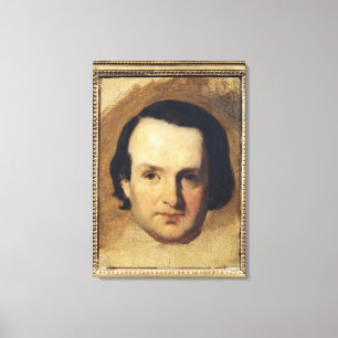 Toile Étude pour un portrait de Victor Hugo c.1836