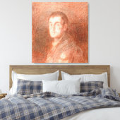 Toile Étude pour un portrait équestre (Insitu(Chambre))