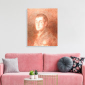 Toile Étude pour un portrait équestre (Insitu(Salon))