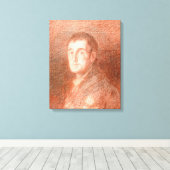 Toile Étude pour un portrait équestre (Insitu (Plancher de Bois))