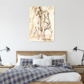 Toile Étude pour un portrait équestre (Insitu(Chambre))