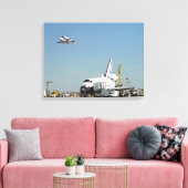 Toile Étudier sur piste avec Columbia sur SCA Overhea (Insitu(Salon))