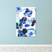 Toile Eucalyptus gomme Feuille aquarelle art (Insitu (Plancher de Bois))