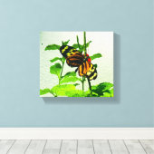 Toile Eueides Isabella (Insitu (Plancher de Bois))