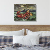 Toile Eugene Delacroix - Le Christ dans la mer de Galilé (Insitu(Chambre))